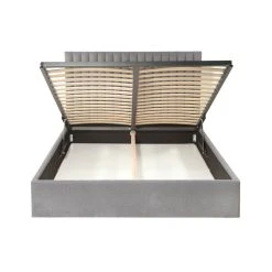 Vente-unique Lit Coffre Avec Tête De Lit Coutures Verticales SARAH - 160x200cm - T... 8 Vente-unique Lit Coffre Avec Tête De Lit Coutures Verticales SARAH - 160x200cm - T... -Zinus Boutique lit 383571